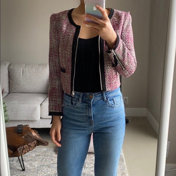 Cropped Tweed Jacket - Picture 5 of 8